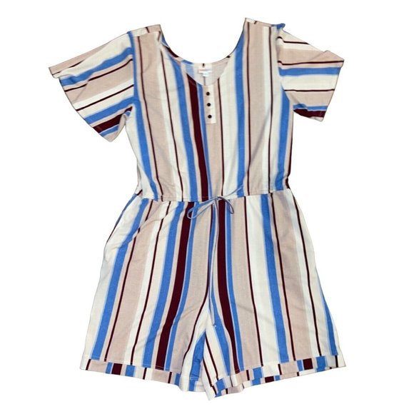 LuLaRoe Xanthe Shorts Jumper/Romper - Size M - NWT - Picture 2 of 9